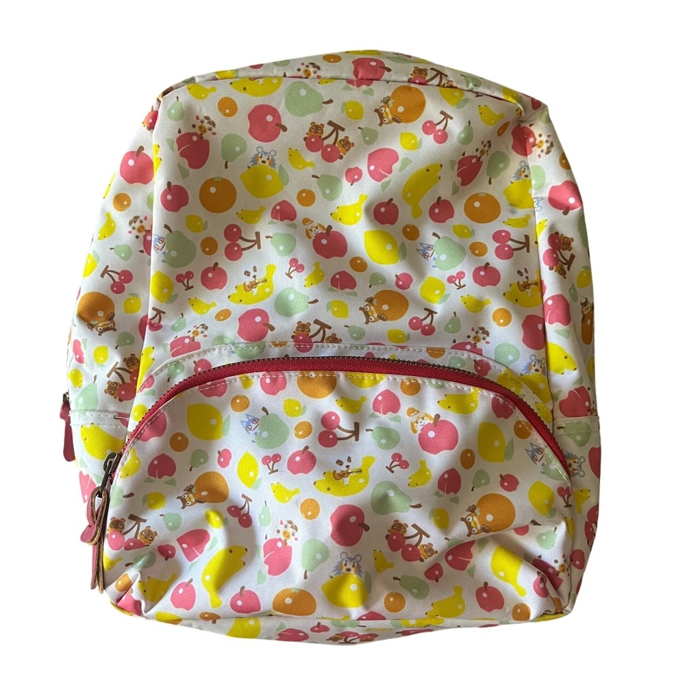 Nintendo Switch Animal Crossing New Horizons Fruit Print Travel‎ Backpack Bag